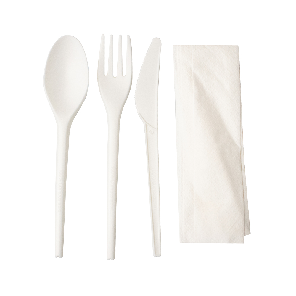 Set TRIS:: vilica+nož+žlica+salveta